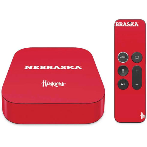 University of Nebraska Red Apple TV Skin